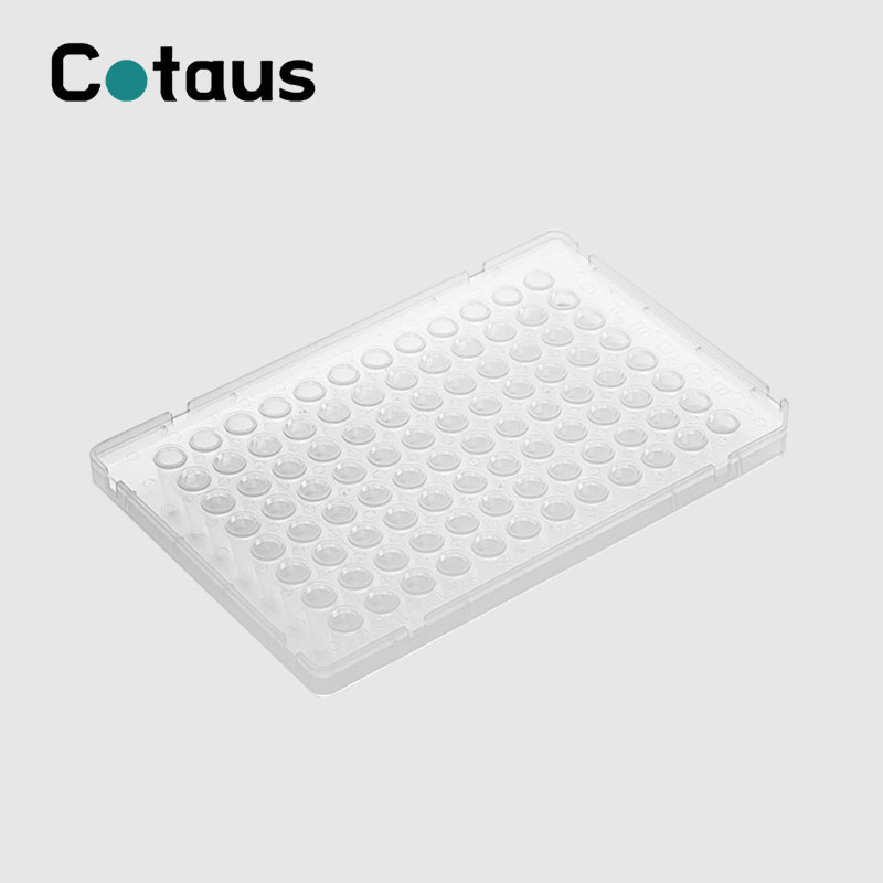 96 ਖੂਹ 0.1ml ਹਾਫ ਸਕਰਟਡ ABI PCR ਪਲੇਟ